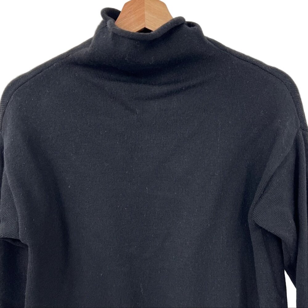 Wilfred Wool Cropped Cowl Neck Sweater Top - Picture 4 of 6